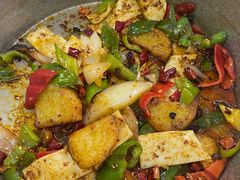 -炕锅羊肉土火锅面片大王