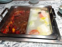 小仙麻辣佐肥骨浓汤锅-京元盛铜锅涮肉(上海总店)