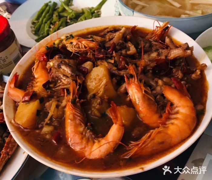 胖哥俩肉蟹煲(悦荟广场店)虾煲图片