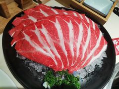 原切花纹牛肉-浩爷羊蝎子火锅(双榆树店)