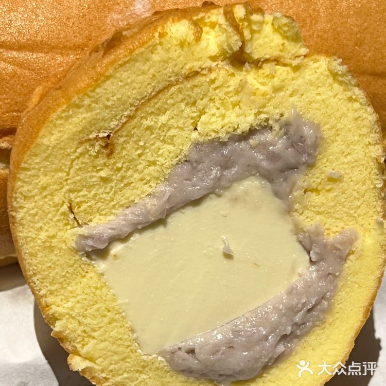 名不虚传的芋泥奶冻卷！