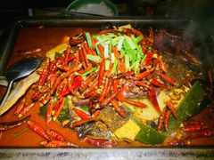 -探鱼·鲜青椒爽麻烤鱼(番禺万达店)