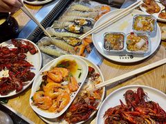 皮皮虾-苏格里岛自助海鲜烤肉(青秀万达店)