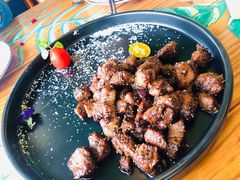 泡沫牛仔粒-烛影拾光观景餐厅·创意菜·摄影·小提琴(大唐不夜城店)