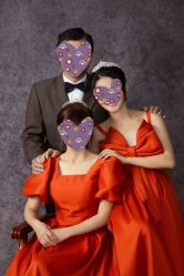 -时光纪亲子全家福照相馆(静安店母女写真父母纪念照)