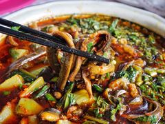 藿香鳝丝-周鱼鳅饭店