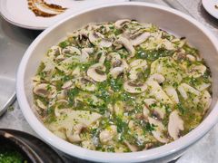 荠菜春笋烩鲜蘑-江南原著(中联广场店)