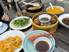 -七的湖·晚芳亭·阳澄湖农家菜·大闸蟹(莲花岛店)