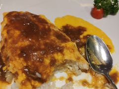 咖喱牛肉蛋包饭-必胜客(上地华联店)