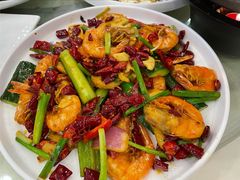 香辣串烧虾-渔意楼·驰名沙田乳鸽(五羊旗舰店)
