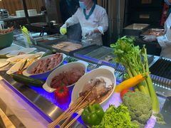 自助取餐区-温州君廷酒店.塞纳宫自助餐厅