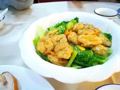 生菜扒鱼腐-华哥私厨-原醉琼楼