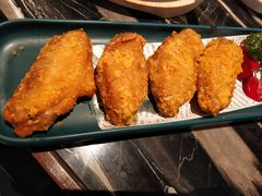 蛋黄鸡翅-新白鹿餐厅(虹桥南丰城店)