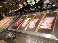 自助取餐区-韩京炭火烤肉自助料理(柯桥万达店)
