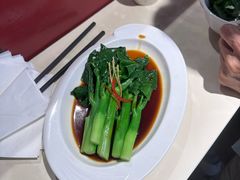 白灼广东芥兰-香港池仔记肠粉王(博多新记襄阳南路店)
