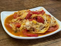 番茄炒蛋-老字号大盘鸡·丸子汤·抓饭