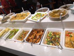 自助取餐区-清心素食自助餐厅(夫子庙店)