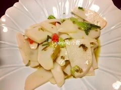 碧绿酸菜炒笋衣-堂宴·老厦门私房菜(1988仙岳总店)