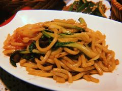 香菇青菜炒乌冬-熠盛粤味·顺德桑拿鸡(永康路店)