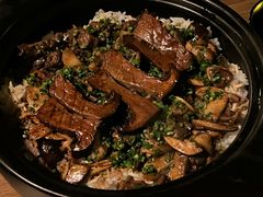 松茸牛肝菌焖肉饭-gula