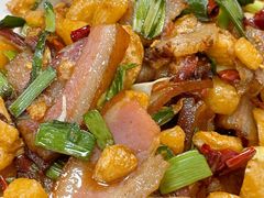 萝卜干炒腊肉-胖哥川菜馆(武东路店)