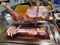 烤羊腿-大汗烧烤滩羊馆(清水河公园店)