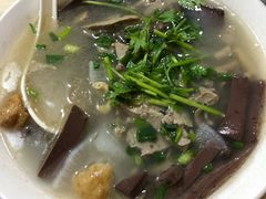 鸭血粉丝汤-笑云开汤包店(网巾市店)