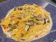 牛肝菌蘑菇忌廉意粉-杏荟旋转餐厅(广州爱群店)