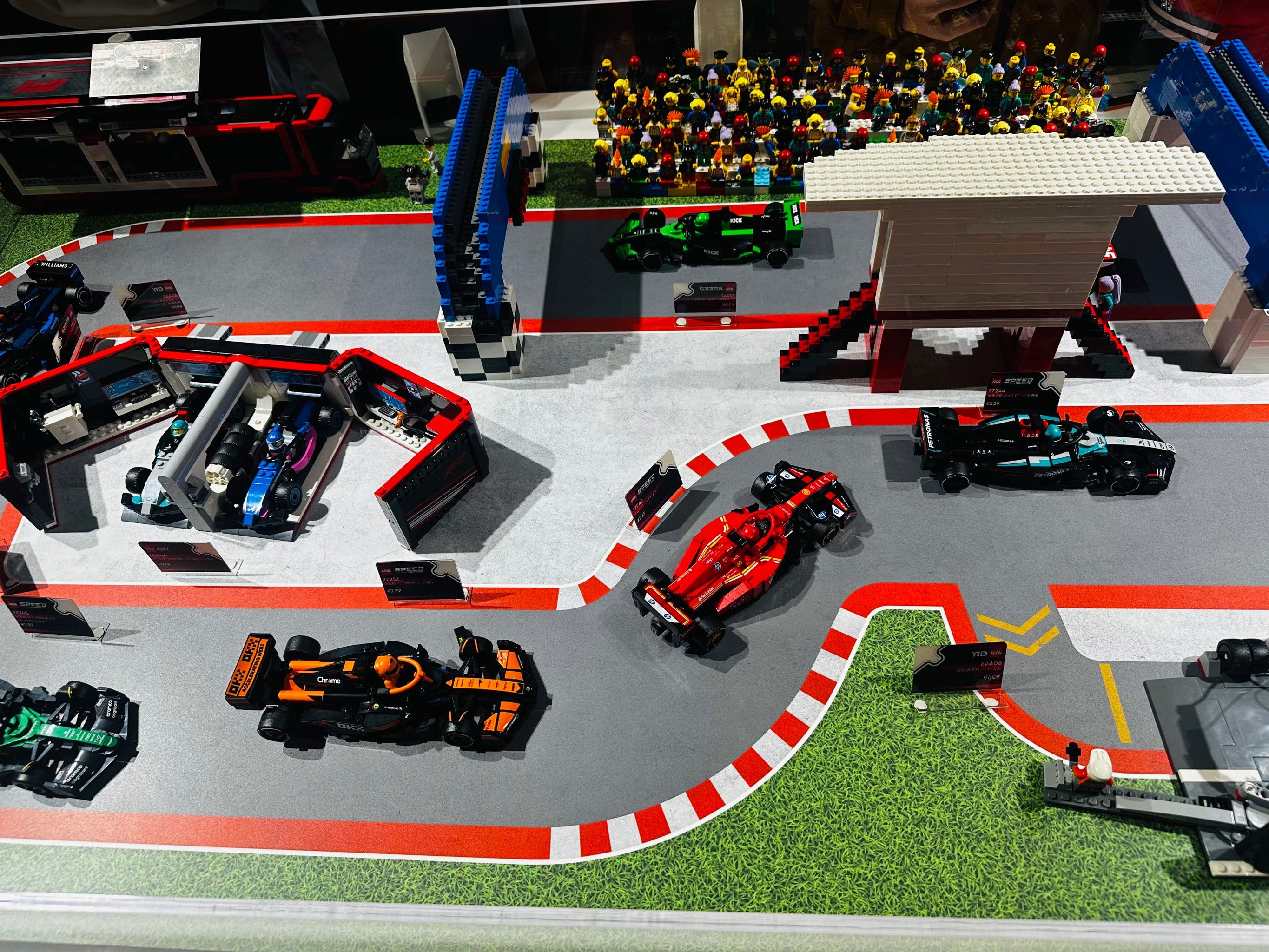 乐高f1极速站
#乐高f1赛车拼合