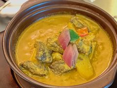 咖喱牛筋腩炆淮山-广州康莱德·韵轩中餐厅