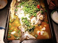 -探鱼·鲜青椒爽麻烤鱼(广州欣荣广场店)