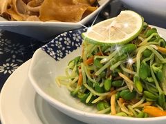野生竹耳炒肉-禾悟农·农家私房菜