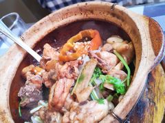 啫啫土鸡煲-小粤楼·怀旧粤菜(万辉国际广场店)