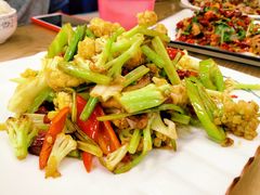 炒菜花-聚德福海鲜家常菜(刘庄店)