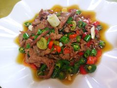 双椒牛柳-邱二餐馆