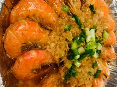 铁板蒜蓉虾-山芋腔苏北菜(盐城滨海店)
