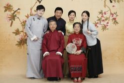 全家福 民国-时光纪亲子全家福照相馆(静安店母女写真父母纪念照)