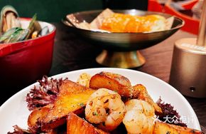 Garlic Shrimp with Mushrooms