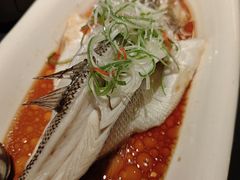 清蒸鲈鱼-小菜园新徽菜(青岛市南万象城店)