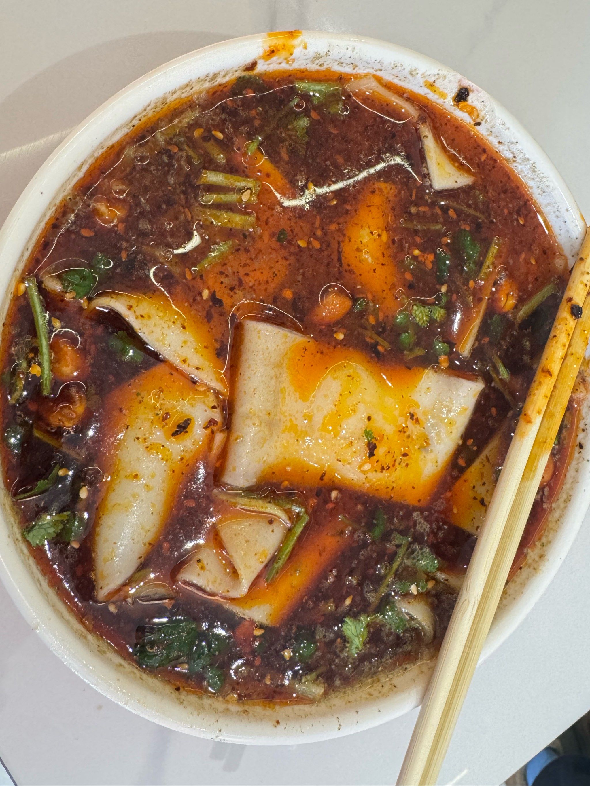 「定西的宽粉」味道非常不错
「麻辣烫