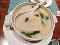 无油鱼汤腐竹煮时蔬-大树餐厅(益田假日店)