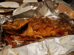 金牌锡纸鲈鱼-金掌勺·锅包肉(广渠门店)