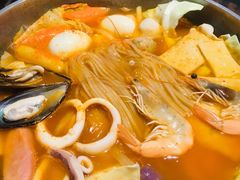 -辛明堂洞韩式芝士年糕火锅(万达店)