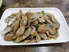 豉汁炒花甲-贞姨美食·老字号海鲜大排档