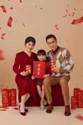 -时光纪亲子全家福照相馆(静安店母女写真父母纪念照)