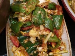 青椒炒鸡蛋-山石榴·贵州菜(丰盛里店)