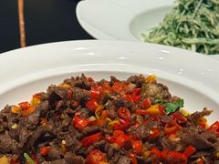 小炒黄牛肉-大张烙馍村·美食地标(泉山店)