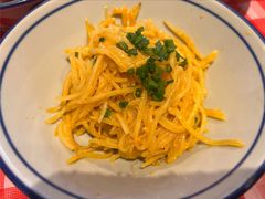 蟹黄咸蛋土豆丝-荆九爷爆炒桥头三嫩(浙大店)