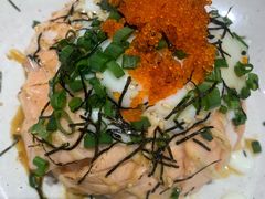 爆浆玉子火炙三文鱼饭（温泉蛋）-娜娜家•Nana's restaurant (南开大悦城店)