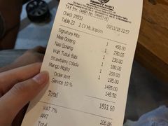 账单-Naughty Nuri’s Phuket
